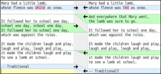Meld is a visual diff and merge tool