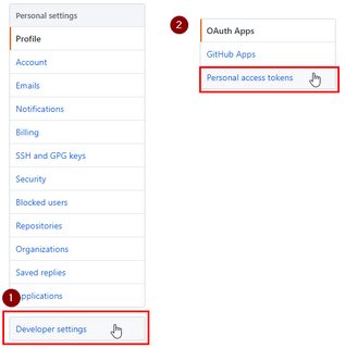 Create Personal Access Token