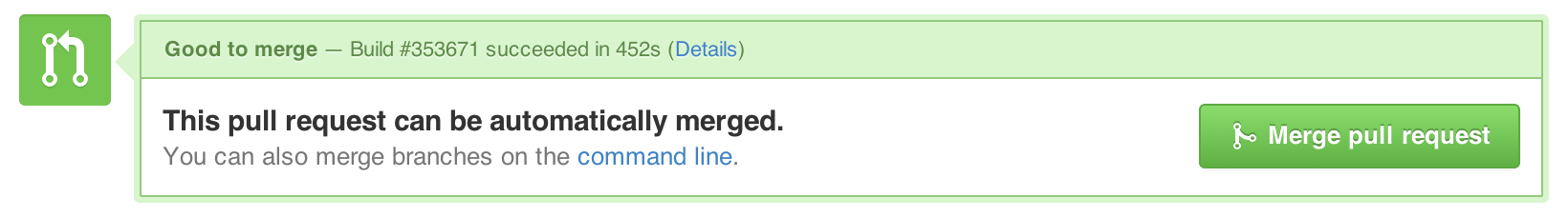 new merge button