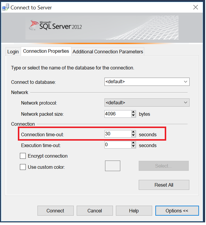 SQL Server management Studio