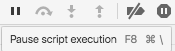 Pause script execution
