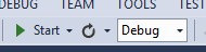 Debug configuration