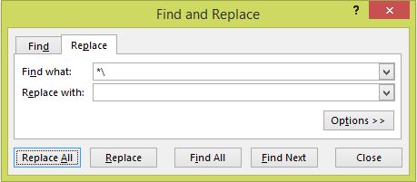 Find what