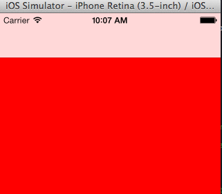 without edges for extended layout, the view fills the whole screen