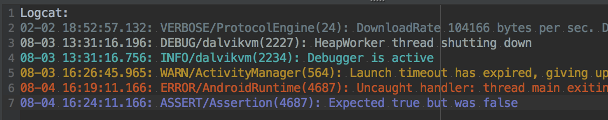 Preview of Solarized color scheme on background of dark grey.