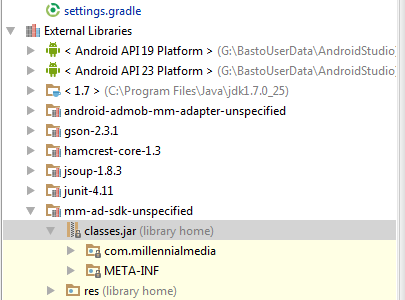 access .jar from .aar