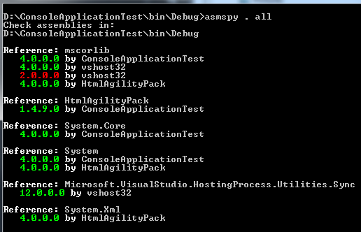 asmspy output screenshot