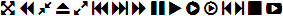 Player icons - scalable - font awesome