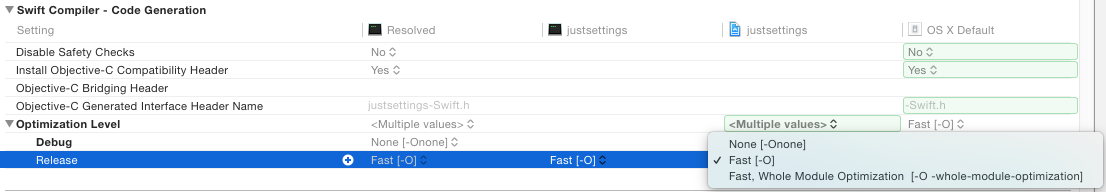 Swift compiler optimizations