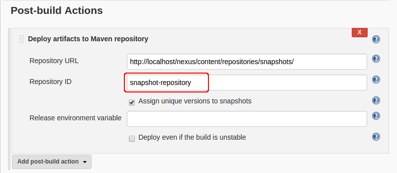 Jenkins Project Configuration