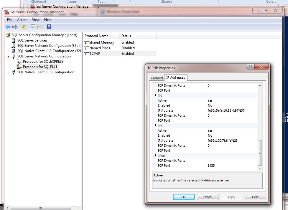 SQL Server Configuration Manager