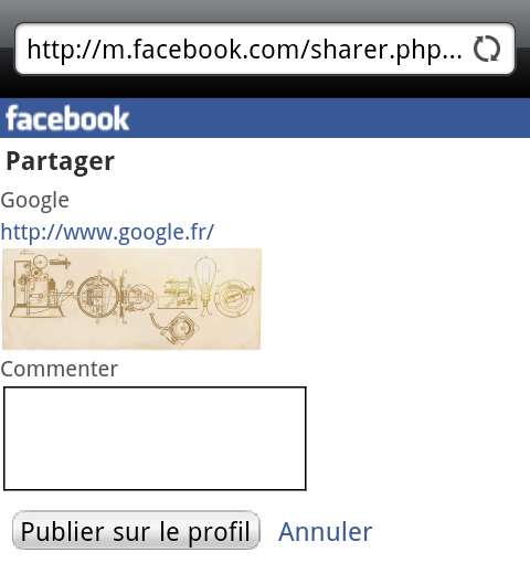 facebook share