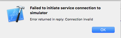 Error Screen shot.