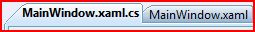 VS 2008 Code Editor Tabs