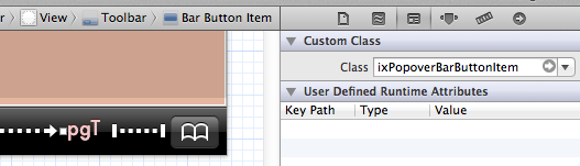 custom bar button
