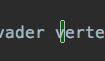zero width space made visible