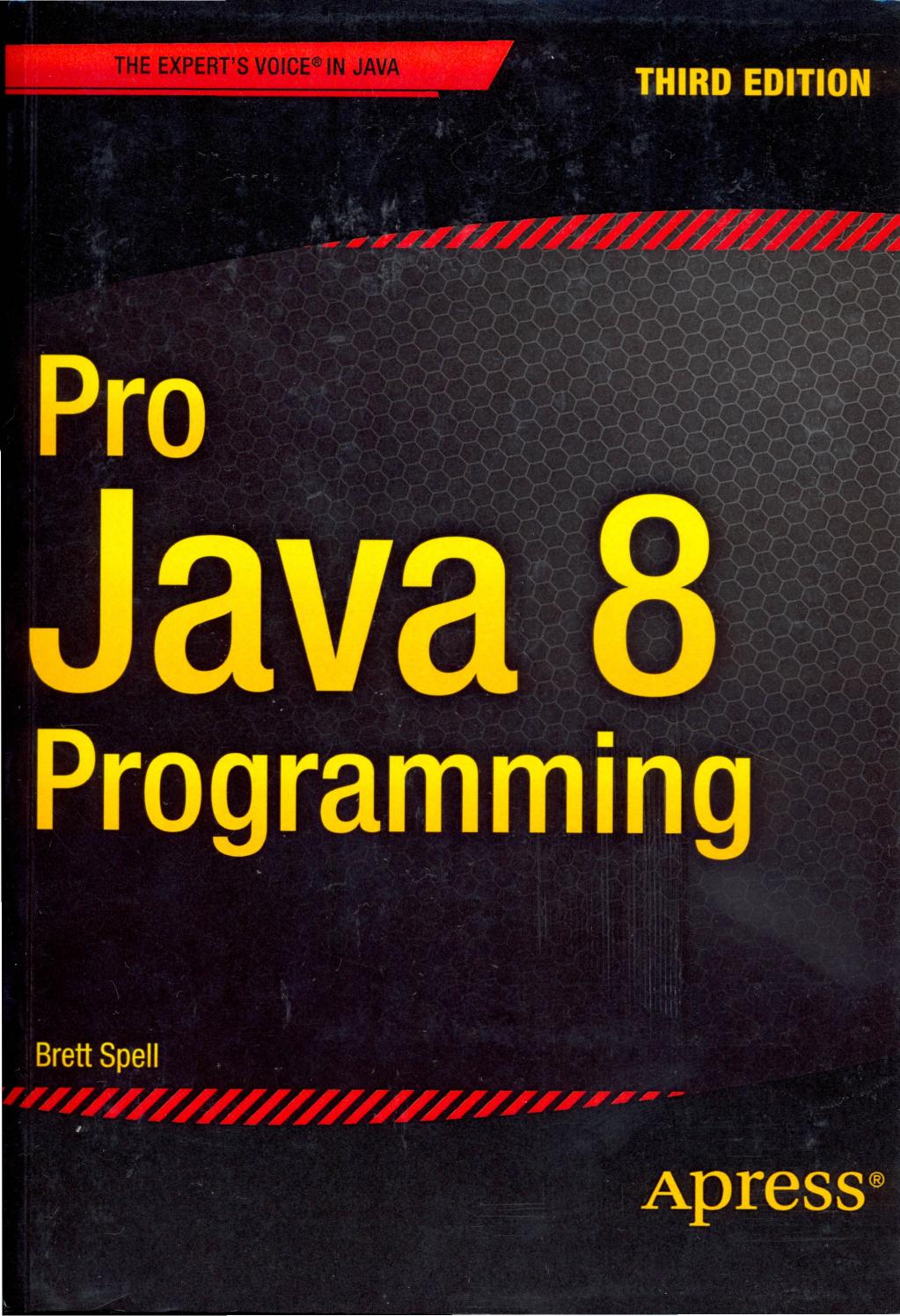 Pro Java 8 Programming