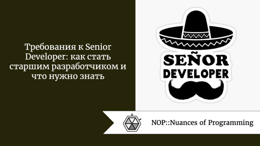 Требования к Senior Developer: как стать старшим разработчиком и что нужно знать