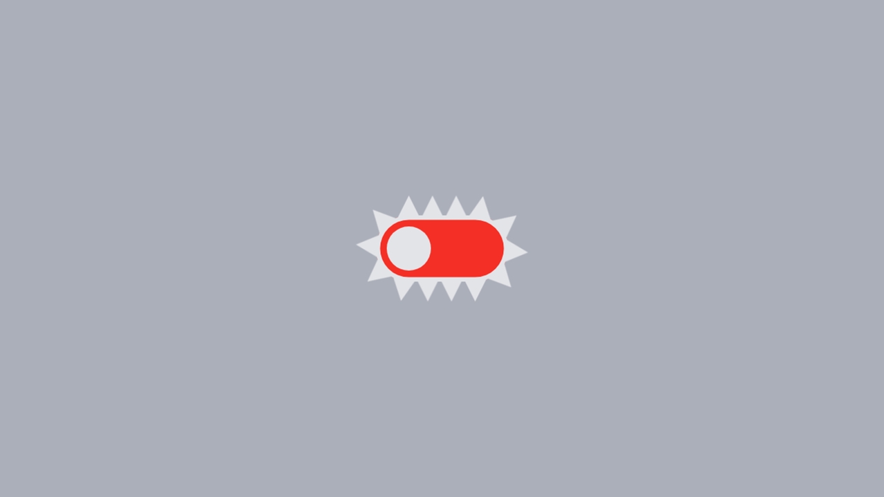 Оригианльный тумблер - пример html,css,js