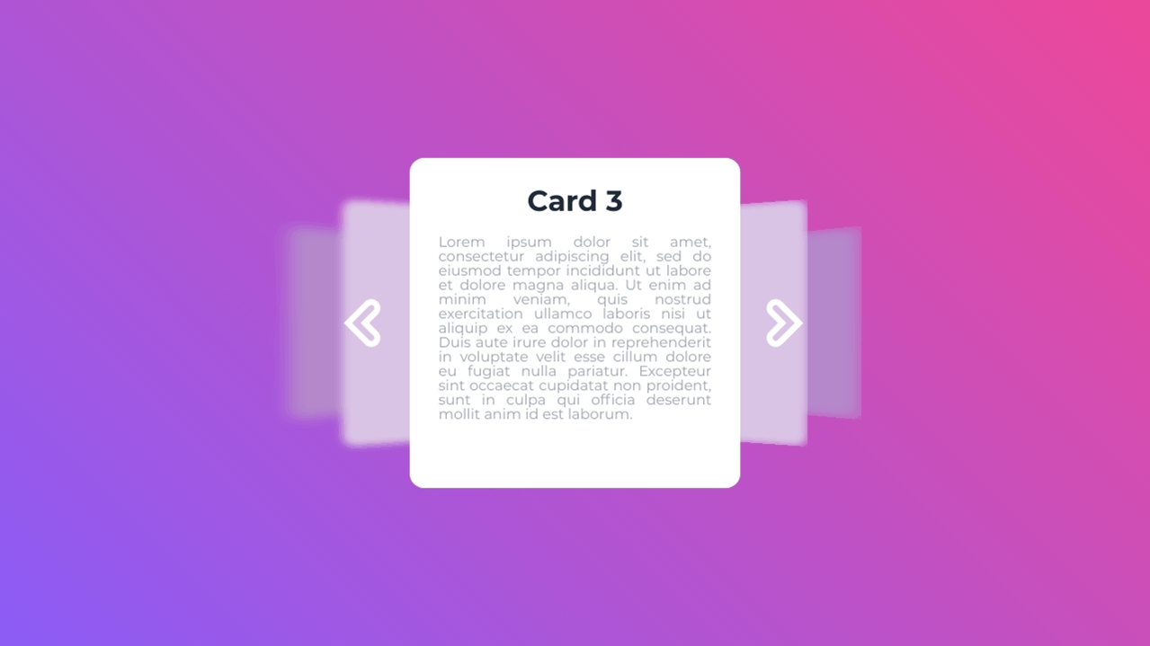 3D карусель - пример html,css,js