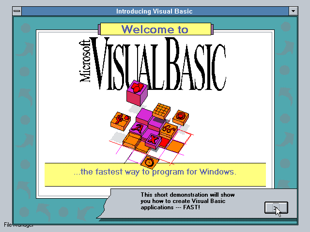 Язык программирования Visual Basic. Прадедушка С# и ранний прототип Visual Studio. Фото №1